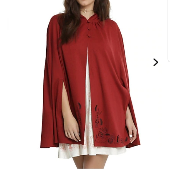Disney Jackets & Blazers - NWT Hot Topic Disney Belle cape L♡♡